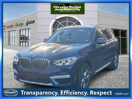 Phytonic Blue Metallic 2021 BMW X3 xDrive30i