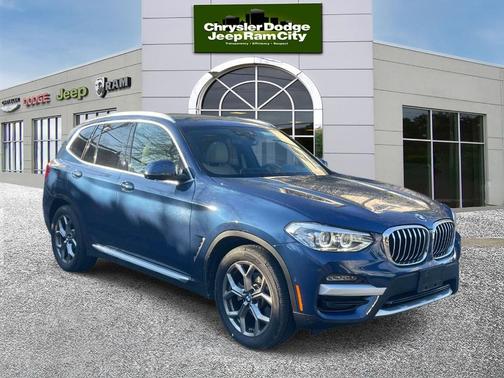 Phytonic Blue Metallic 2021 BMW X3 xDrive30i
