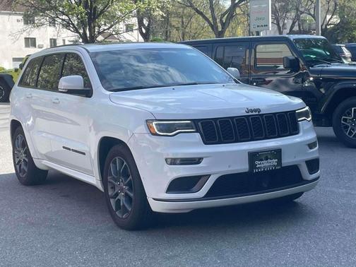 Bright White Clearcoat 2020 Jeep Grand Cherokee High Altitude