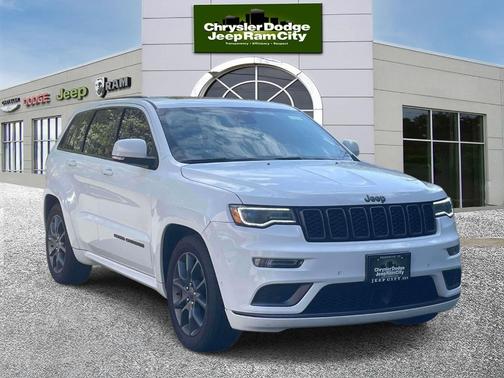 Bright White Clearcoat 2020 Jeep Grand Cherokee High Altitude