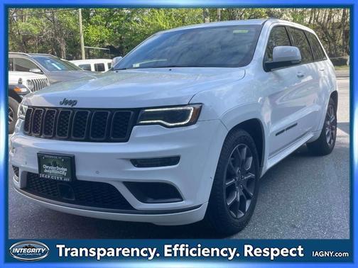 Bright White Clearcoat 2020 Jeep Grand Cherokee High Altitude