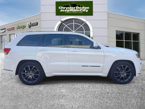 Bright White Clearcoat 2020 Jeep Grand Cherokee High Altitude