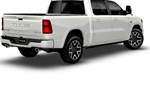 Bright White Clearcoat 2026 RAM 1500 Laramie
