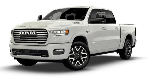 Bright White Clearcoat 2026 RAM 1500 Laramie