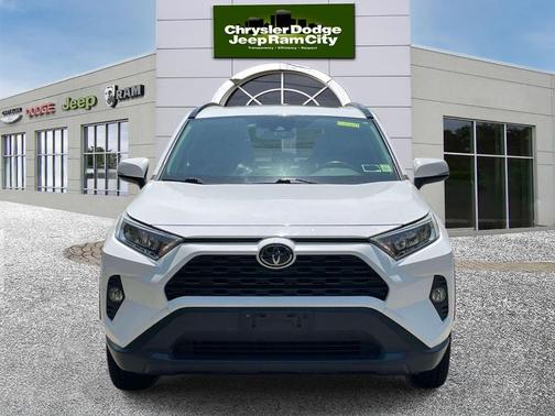 Super White 2019 Toyota RAV4 XLE Premium