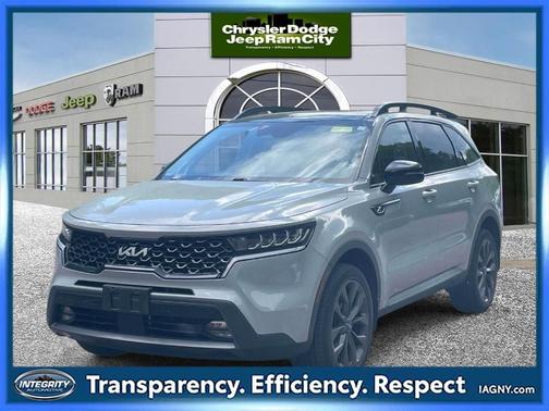 Wolf Gray 2023 Kia Sorento X-Line EX
