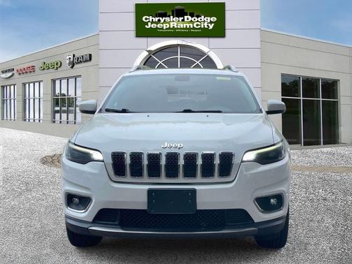 Bright White Clearcoat 2019 Jeep Cherokee Limited