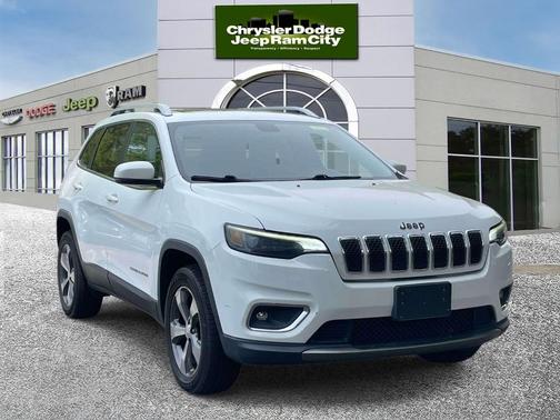 Bright White Clearcoat 2019 Jeep Cherokee Limited