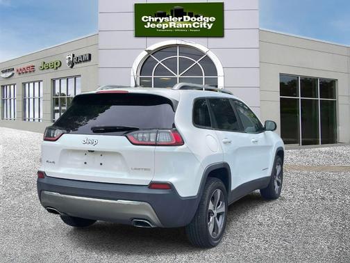 Bright White Clearcoat 2019 Jeep Cherokee Limited