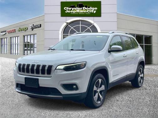 Bright White Clearcoat 2019 Jeep Cherokee Limited