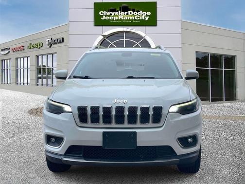 Bright White Clearcoat 2019 Jeep Cherokee Limited