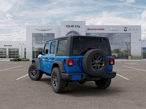 Hydro Blue Pearl 2026 Jeep Wrangler Sport