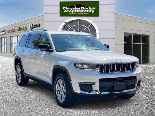 Bright White Clearcoat 2023 Jeep Grand Cherokee L Limited