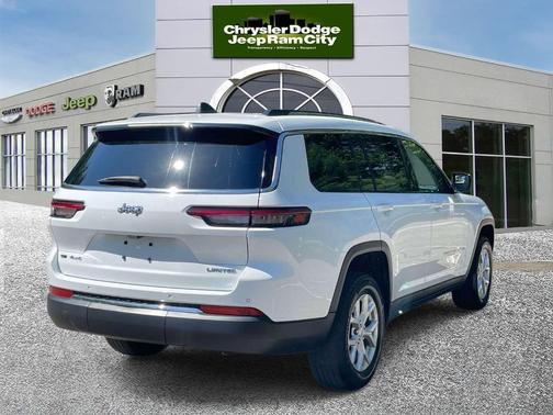 Bright White Clearcoat 2023 Jeep Grand Cherokee L Limited