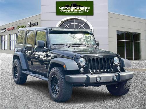 Black Clearcoat 2017 Jeep Wrangler Unlimited Sport