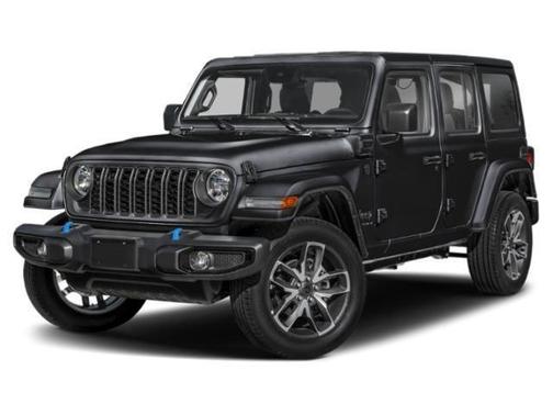 Black Clearcoat 2024 Jeep Wrangler 4xe Sahara