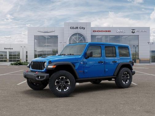 Hydro Blue Pearl 2026 Jeep Wrangler Rubicon