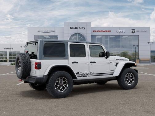 Bright White Clearcoat 2026 Jeep Wrangler Rubicon