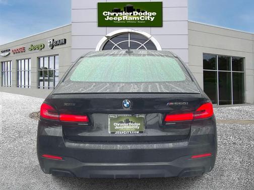 Black Sapphire Metallic 2023 BMW M550 i xDrive