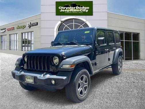 Black Clearcoat 2021 Jeep Wrangler Unlimited Sport S