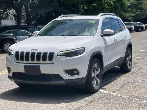 Bright White Clearcoat 2019 Jeep Cherokee Limited