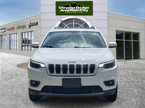 Bright White Clearcoat 2019 Jeep Cherokee Limited