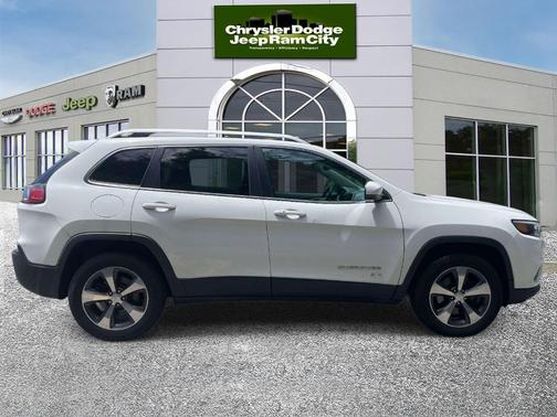 Bright White Clearcoat 2019 Jeep Cherokee Limited