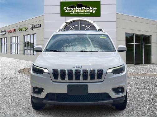 Bright White Clearcoat 2019 Jeep Cherokee Limited
