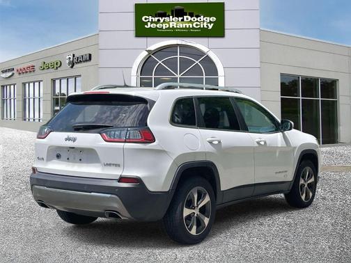 Bright White Clearcoat 2019 Jeep Cherokee Limited