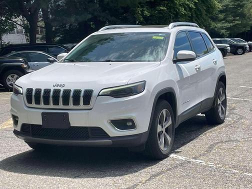 Bright White Clearcoat 2019 Jeep Cherokee Limited
