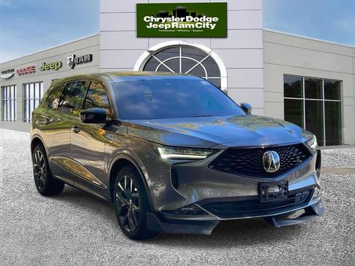 Gray 2024 Acura MDX A-Spec