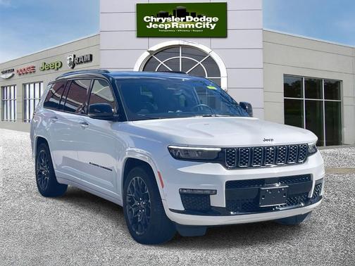 Bright White Clearcoat 2024 Jeep Grand Cherokee L Summit