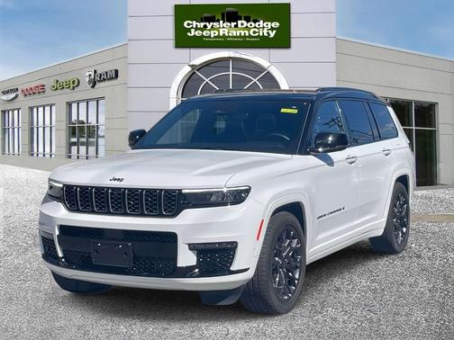 Bright White Clearcoat 2024 Jeep Grand Cherokee L Summit