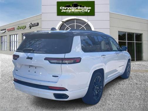 Bright White Clearcoat 2024 Jeep Grand Cherokee L Summit