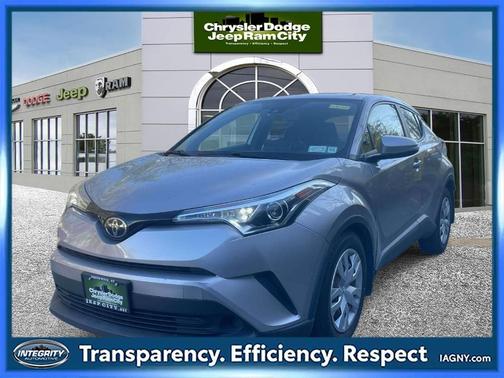 Silver Knockout Metallic 2019 Toyota C-HR XLE