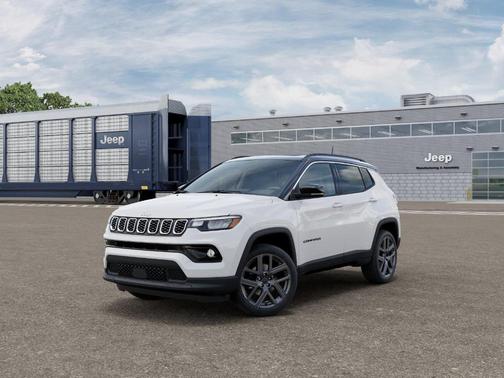 Bright White Clearcoat 2026 Jeep Compass Limited