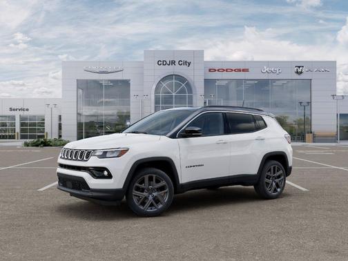 Bright White Clearcoat 2026 Jeep Compass Limited
