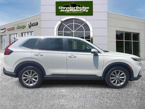 White 2024 Honda CR-V EX-L