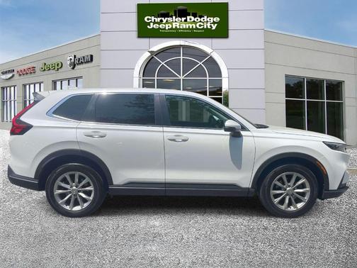 White 2024 Honda CR-V EX-L