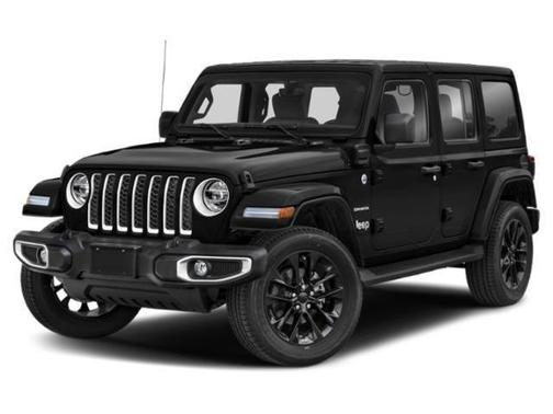 Black Clearcoat 2022 Jeep Wrangler Unlimited 4xe Sahara