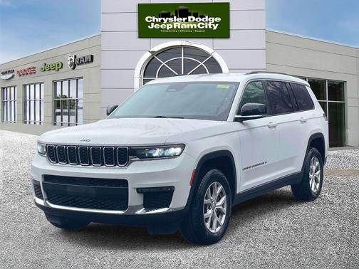 Bright White Clearcoat 2021 Jeep Grand Cherokee L Limited