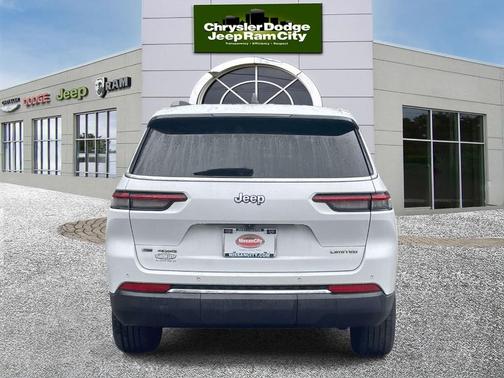 Bright White Clearcoat 2021 Jeep Grand Cherokee L Limited