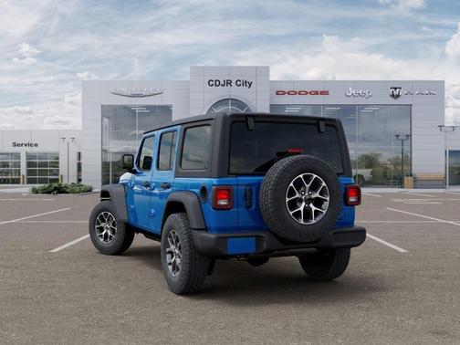 Hydro Blue Pearl 2026 Jeep Wrangler Sport