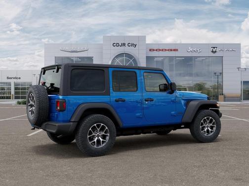 Hydro Blue Pearl 2026 Jeep Wrangler Sport
