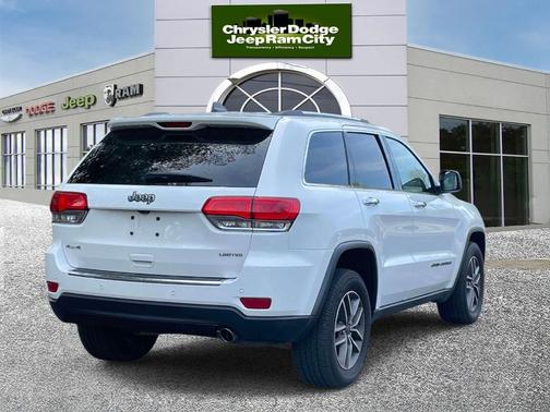 Bright White Clearcoat 2020 Jeep Grand Cherokee Limited