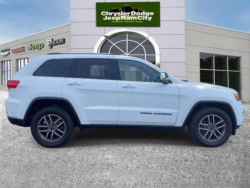 Bright White Clearcoat 2020 Jeep Grand Cherokee Limited
