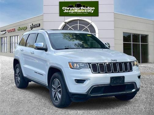 Bright White Clearcoat 2020 Jeep Grand Cherokee Limited