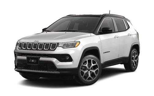Bright White Clearcoat 2026 Jeep Compass Limited