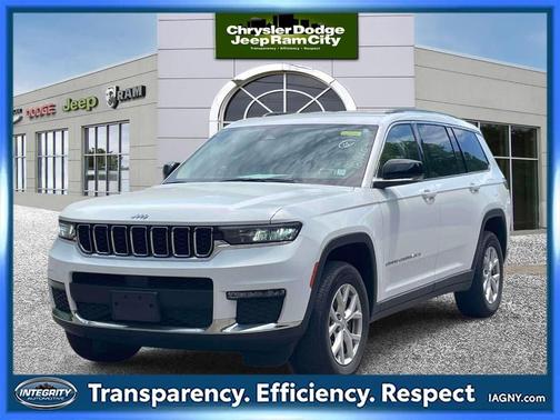 Bright White Clearcoat 2022 Jeep Grand Cherokee L Limited