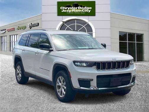 Bright White Clearcoat 2022 Jeep Grand Cherokee L Limited
